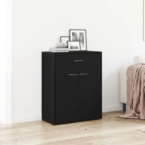 Сайдборд Sonata H Черен Дъб 60x30x75 см от Инженерна Дървесина