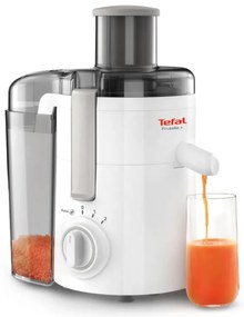 Сокоизстисквачка Tefal ZE370138, 350W, 2 скорости, Функция Пулс, Пулп 950 мл, Бял
