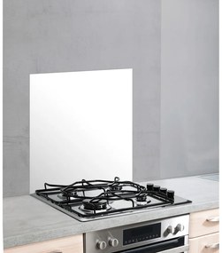 Стъклен протектор за стена зад печка в бял цвят , 70 x 60 cm - Wenko