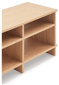 Маса за телевизор от декор от дъб в естествен цвят 180x50x40 cm Inari – Teulat