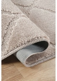 Светлокафяви килими за баня в комплект от 2 бр. 50x80 cm Cizgili – Foutastic