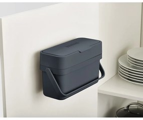 Черен контейнер за компостируеми отпадъци 4 л Compo - Joseph Joseph