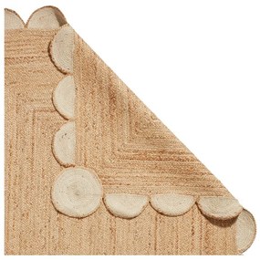 Ютен килим в естествен цвят 160x230 cm Savannah Jute – Think Rugs