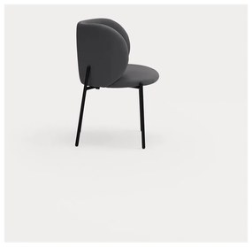 Тъмно сиви трапезни столове в комплект от 2 Mogi - Teulat