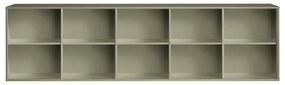 Висяща библиотека в цвят каки 220x61x42 cm Mistral – Hammel Furniture