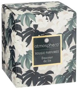 Ароматна свещ atmosphera Neda, Стъкло, 110 g - Soft Linen