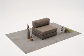 Едноместен диван Comfort, цвят Сив