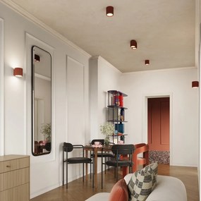 Оранжева стенна лампа ø 10 cm Zora – Sollux