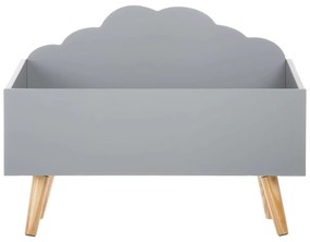 Детски скрин за съхранение atmosphera Cloud MDF - Бял
