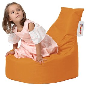 Оранжев детски чувал за сядане Baton - Floriane Garden