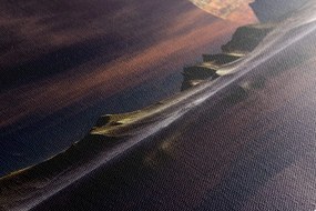 Картина на платно – Футуристичен пейзаж