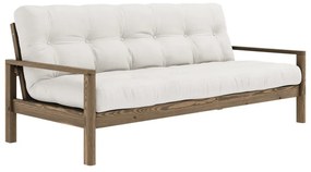 Кремав разтегателен диван 205 cm Knob - Karup Design