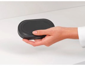 Комплект 2 бр дозатори Brabantia SinkStyle 1008504,  Подходящи за препарати за ръце и съдове, 200 мл, Минерализирано покритие, Тъмносив