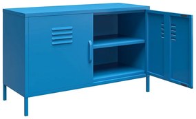 Син метален шкаф , 100 x 64 cm Cache - Novogratz