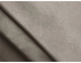 Бежов кадифен модулен ъглов диван Lokua – Makamii