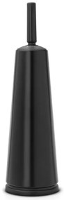 Четка за тоалетна Brabantia ReNew 90300276, 42 см, Дискретен дизайн, Черен