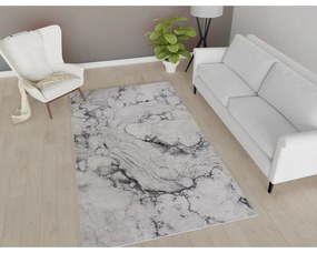 Светлосив килим за миене 150x80 cm - Vitaus