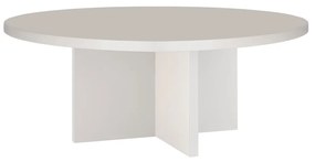 Бяла кръгла маса за кафе ø 80 cm Pausa - Really Nice Things