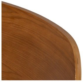 Кафяви и кремави трапезни столове в комплект от 4 броя Cleo - Ixia