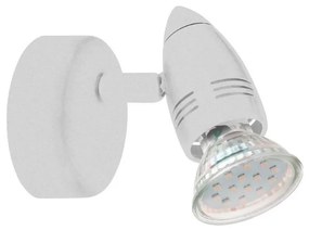 Eglo 780447 - LED Стенен спот SABADELL 1xGU10/2,8W/230V 3000K бял