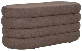 Кафява пейка от букле Dartford – House Nordic