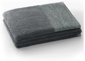 Тъмносива памучена кърпа от тери 50x90 cm Aria – AmeliaHome