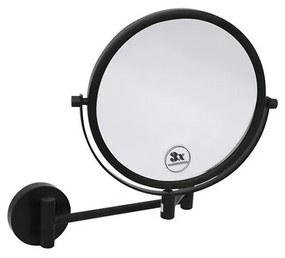 Козметично огледало 23x28 см, черно
