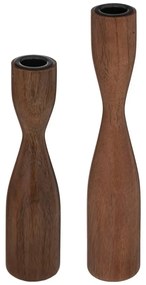 Свещник atmosphera Le Cafe Bordelais, Метал, 25 cm, 2 бр