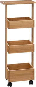 Етажерка на колела 5five, Бамбук