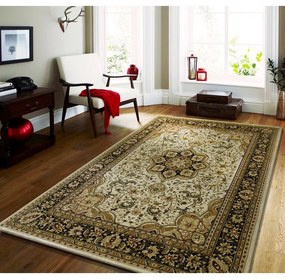 Винтидж килим за спалня в кремаво Ширина: 160 см | Дължина: 220 см