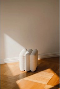 Бежова табуретка от прежда с примки от букле Radd – noo.ma