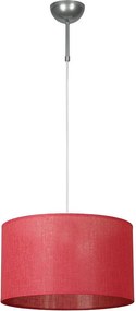 Пендел КАМЕЛОТ КОРАЛ - цилиндър ø350, h=200, хром, 1xE27