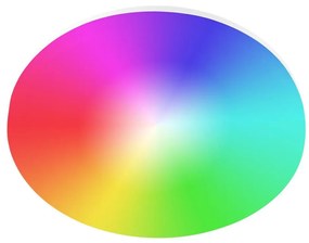 iGET 75020903 - LED RGBW димируемо таванно осветително тяло за баня LED/15W/230V IP54 бяло Wi-Fi