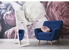 Подово огледало с бяла рамка , 46 x 146 cm Sicilia - Styler