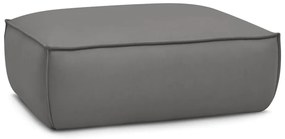 Сива табуретка от изкуствена кожа Boheme – Bobochic Paris