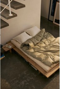 Нощно шкафче от масивен бор в естествен цвят Japan – Karup Design