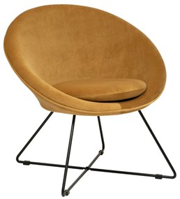 Кресло atmosphera Evan, 76x67x73 cm - Горчица