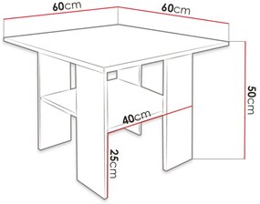 Помощна масичка Milano-Mauro-Fusiko