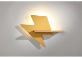 Жълто детско осветително тяло Lightning - Candellux Lighting
