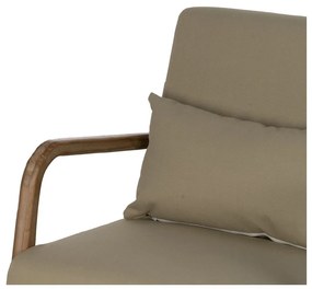 Бежово люлеещо се кресло Weave – Ixia