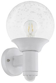 Eglo 97155 - Екстериорна Стенна лампа със сензор SOSSANO 1xE27/28W/230V IP44