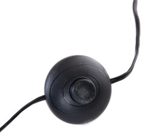 Модерна подова лампа черна - Sphaera