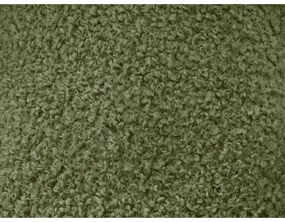 Зелена табуретка от прежда с примки от букле Hippolyte – Bobochic Paris