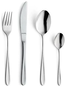 Комплект прибори MONACO от неръждаема стомана, 24 части