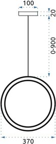 Плафон GOLD APP961-1CP
