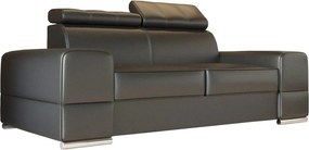 Диван Dren двуместен LTHR-Gkri Skouro