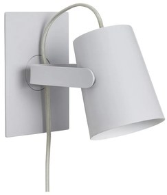 Светлосива стенна лампа Ardent – Hübsch