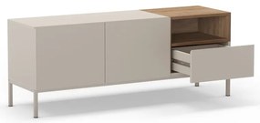 Кремава маса за телевизор 140x55 cm Cailin – Marckeric