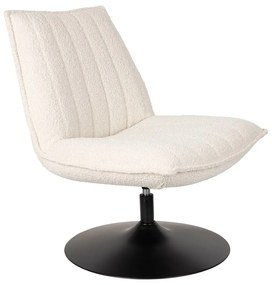 Бял стол от плат букле Jax - White Label