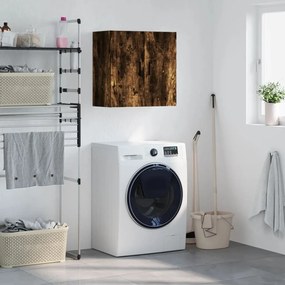 829985 vidaXL Стенен шкаф, опушен дъб, 60x31x60 см, инженерно дърво